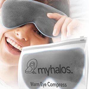 Myhalos Warm Eye Compress Gray